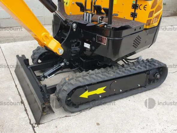 11#9236 Mini escavatore Jpc ht-18 giallo