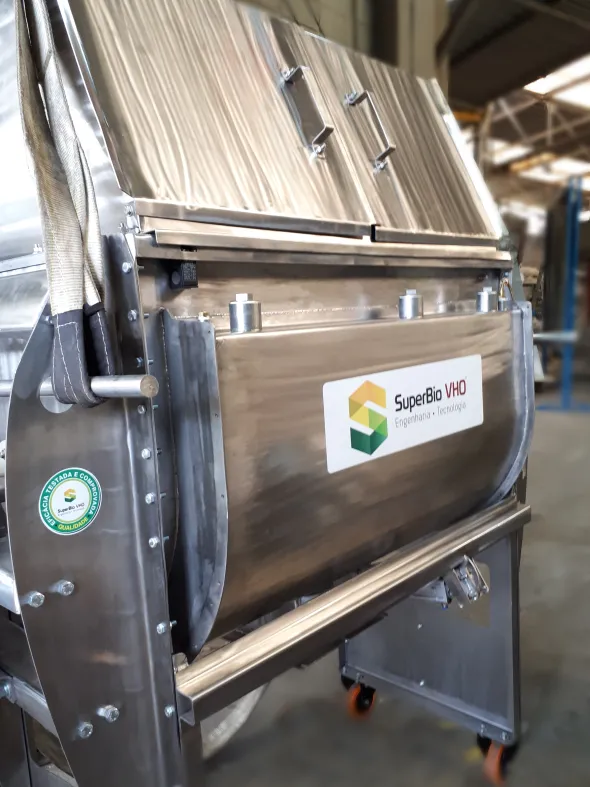 Miscelatore industriale Ribbon Blender200L