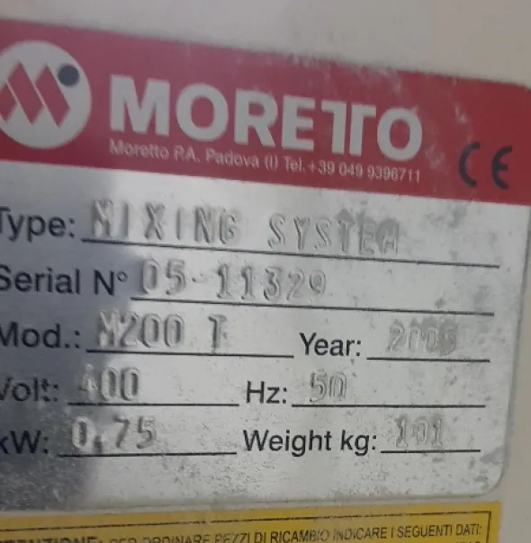 MiscelatoreMoretto mod. M 200T
