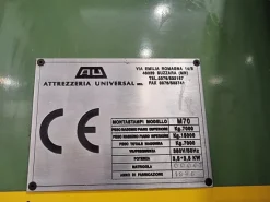 MONTASTAMPI "ATTREZZERIA UNIVERSAL" MOD. M70