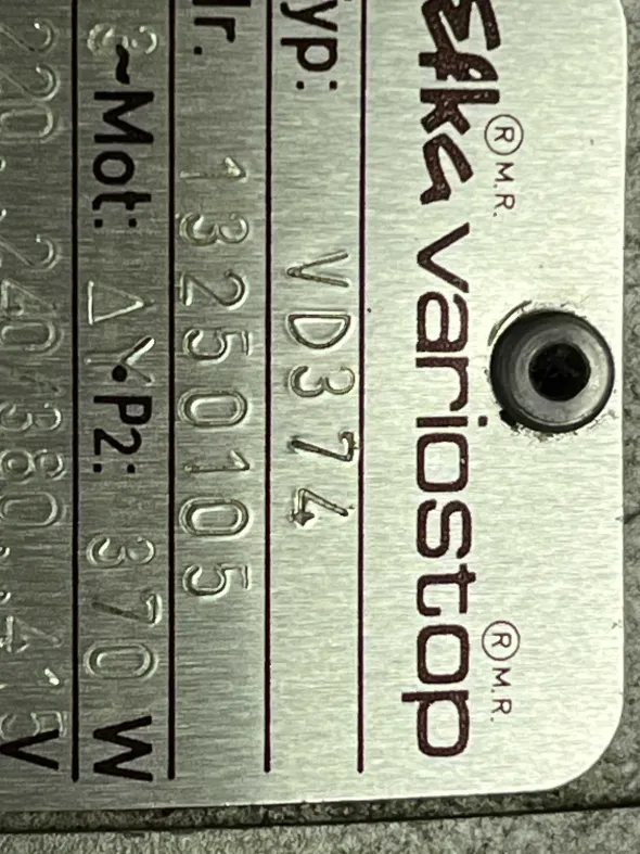 Motore EFKA Variostop VD 374