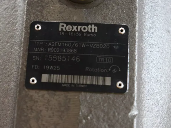 Motore oleodinamico Rexroth A2FM160/61W-VZB020