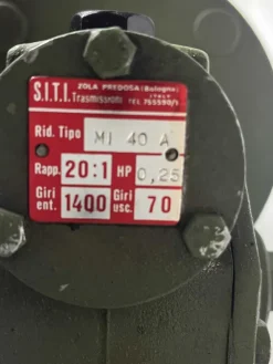 Motoriduttore SIMER HP 0,25 – 20:1 1400 giri