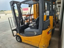 14#8366 Muletto elettrico Jungheinrich con cestello