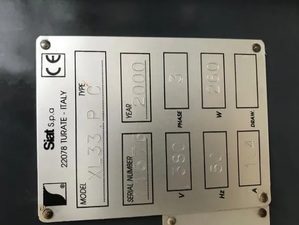 3#3688 Nastratrice automatica Siat XL 33