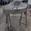 NASTRO TRASPORTATORE ALLINEATORE INOX CURVO 90°
