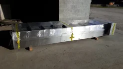 Nastro Trasportatore a tapparella modulare,acciaio INOX