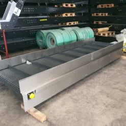 Nastro Trasportatore a tapparella modulare,acciaio INOX