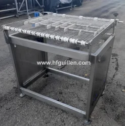 NASTRO TRASPORTATORE RETE METALLICA INOX 1 METRO