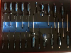 19#9177 N. 2 carrelli portautensili Germany Tools