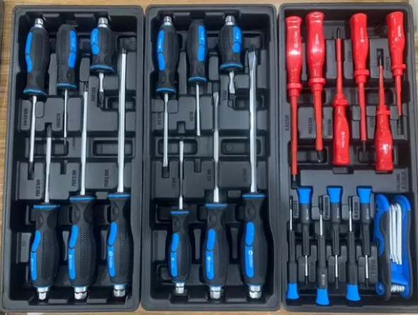 5#8229 N. 2 carrelli portautensili Germany Tools