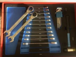 13#9177 N. 10 carrelli portautensili Germany Tools