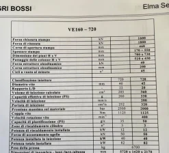 NEGRI BOSSI 160 TON