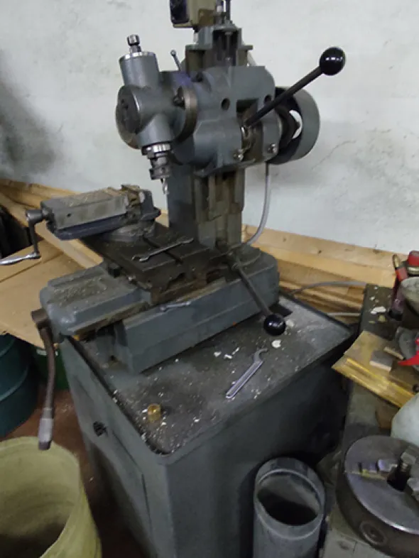 officina metalmeccanica artigianale completa.