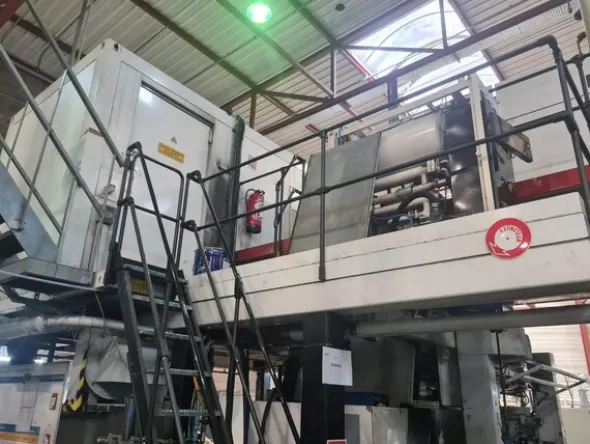 1#8444 OLYMPIA STARFLEX Macchina da stampa flexo 8