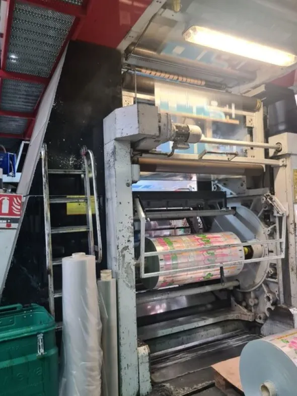1#8444 OLYMPIA STARFLEX Macchina da stampa flexo 8