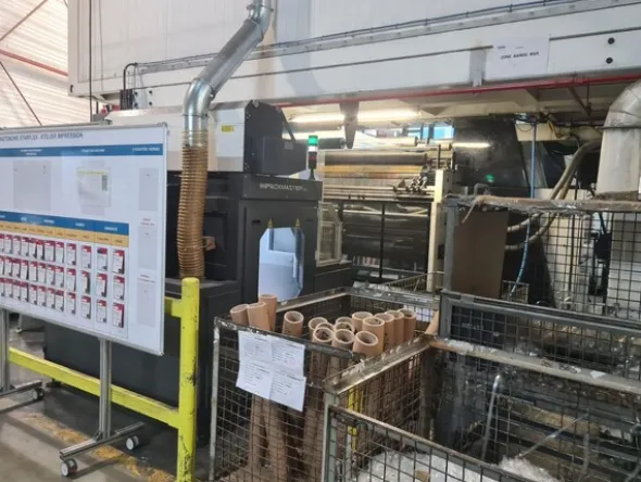 1#8444 OLYMPIA STARFLEX Macchina da stampa flexo 8