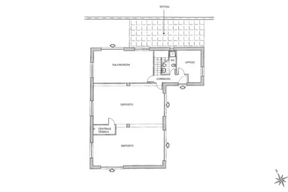 #22472 Palazzina con uffici e locale deposito