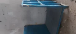 Pallet porta stoffe in lamiera