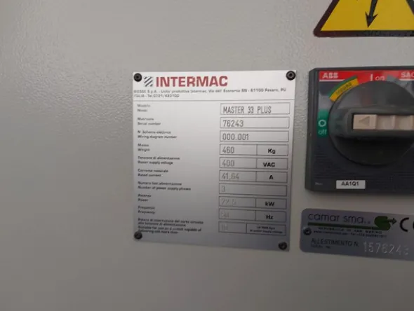 3#8038 Pantografo IntermacMaster 33 plus