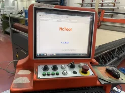 Pantografo TEKNA TK 419/3 usato + aspiratore