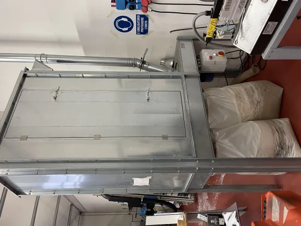 Pantografo TEKNA TK 419/3 usato + aspiratore