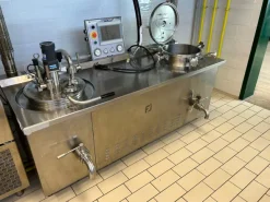 Pastorizzatore e Autoclave BM50 TOP a gas Frigojollinox