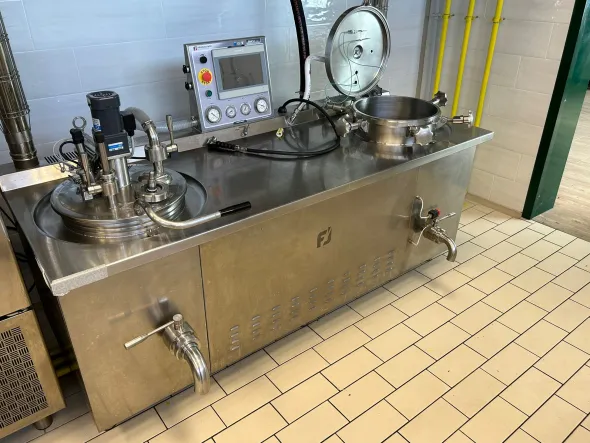 Pastorizzatore e Autoclave BM50 TOP a gas Frigojollinox