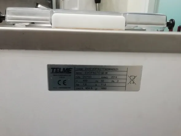 Pastorizzatore gelato Telme Evopasto 60litri