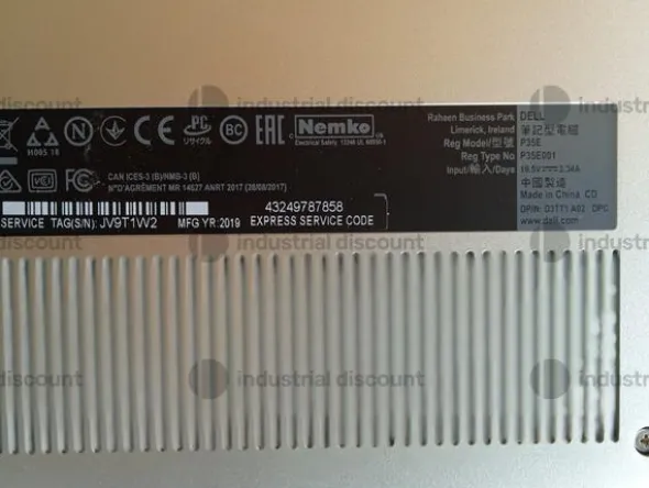 11#9595 Pc portatili Dell