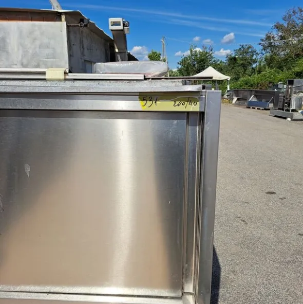 73#8391 Pensile inox da 120 x 60 cm