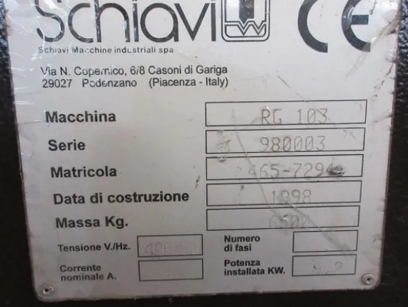 18#4517 Piegatrice cnc lamiere Schiavi