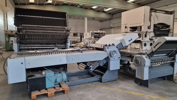 Piegatrice HEIDELBERG STAHLFOLDER TD 142