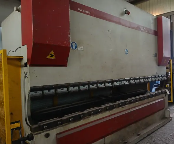 Piegatrice lamiera IMAL Mod 4050 mm x 165 ton