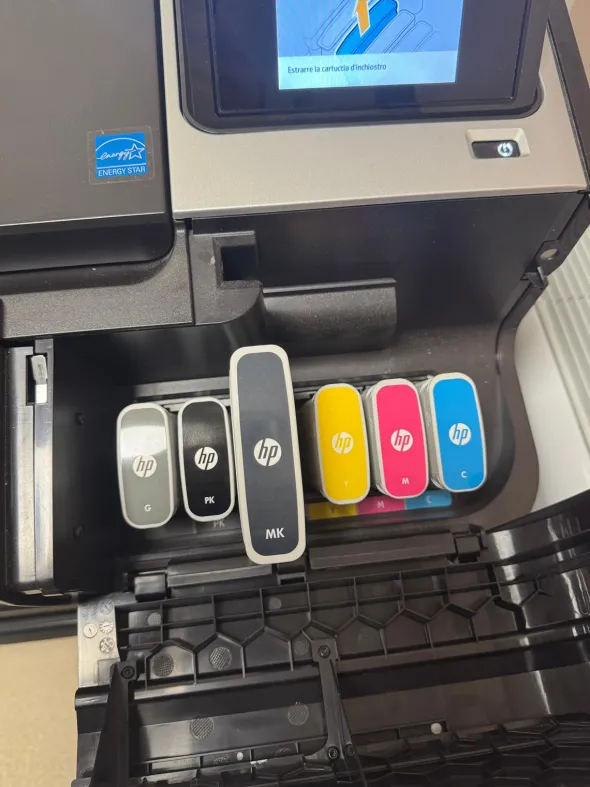 Plotter hp design jet t 1700 + kit cartucce