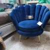 37#9482 Poltrona velluto Sedie tavolino