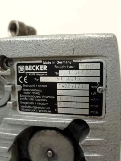 POMPA DA VUOTO - BECKER - MOD. VT 4.10 (POM-145)