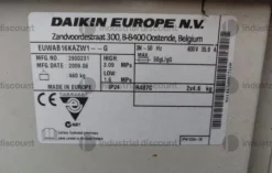 2#8972 Pompa idronica DAIKIN