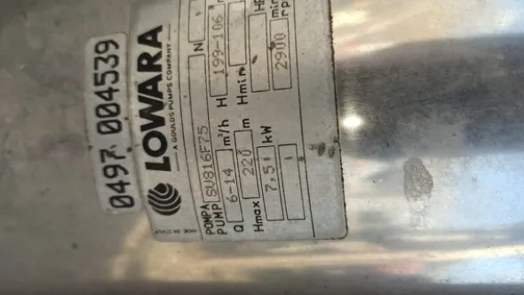60#5141 Pompa Lowara