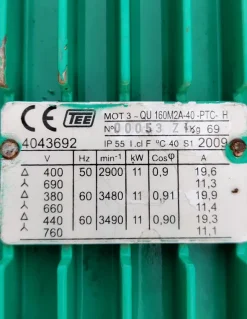 Pompa monoblocco WILO 65/160