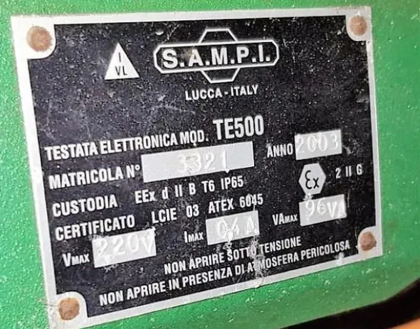 35#4067 Pompe carburanti Sampi
