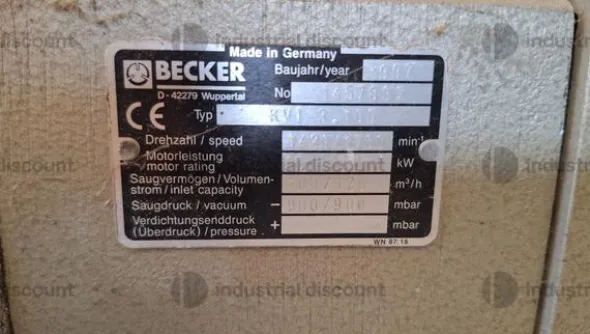 9#9600 Pompe per il vuoto Becker