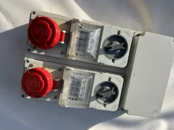 Presa CEE Palazzoli 3P+N+T 32A 400V fusibile