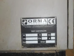 5#17571 Pressa a membrana Orma Macchine