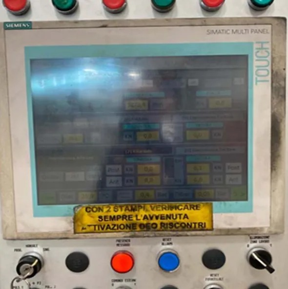 Pressa Idraulica MOSSINI 1000 ton