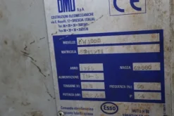 3#7165 Pressa iniezione BMB KW1000