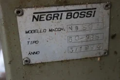 20#7165 Pressa iniezione Negri Bossi NB-80