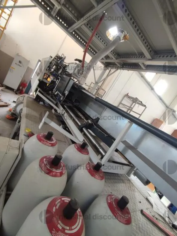 1#10039 Pressa iniezione Sacmi, stampo sacmi e robot di scarico Sytrama