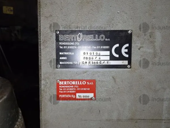3#9286 Pressa Mossini PDM/2B 800 ton