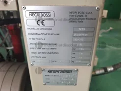 1#8918 Pressa Negri Bossi V210-820